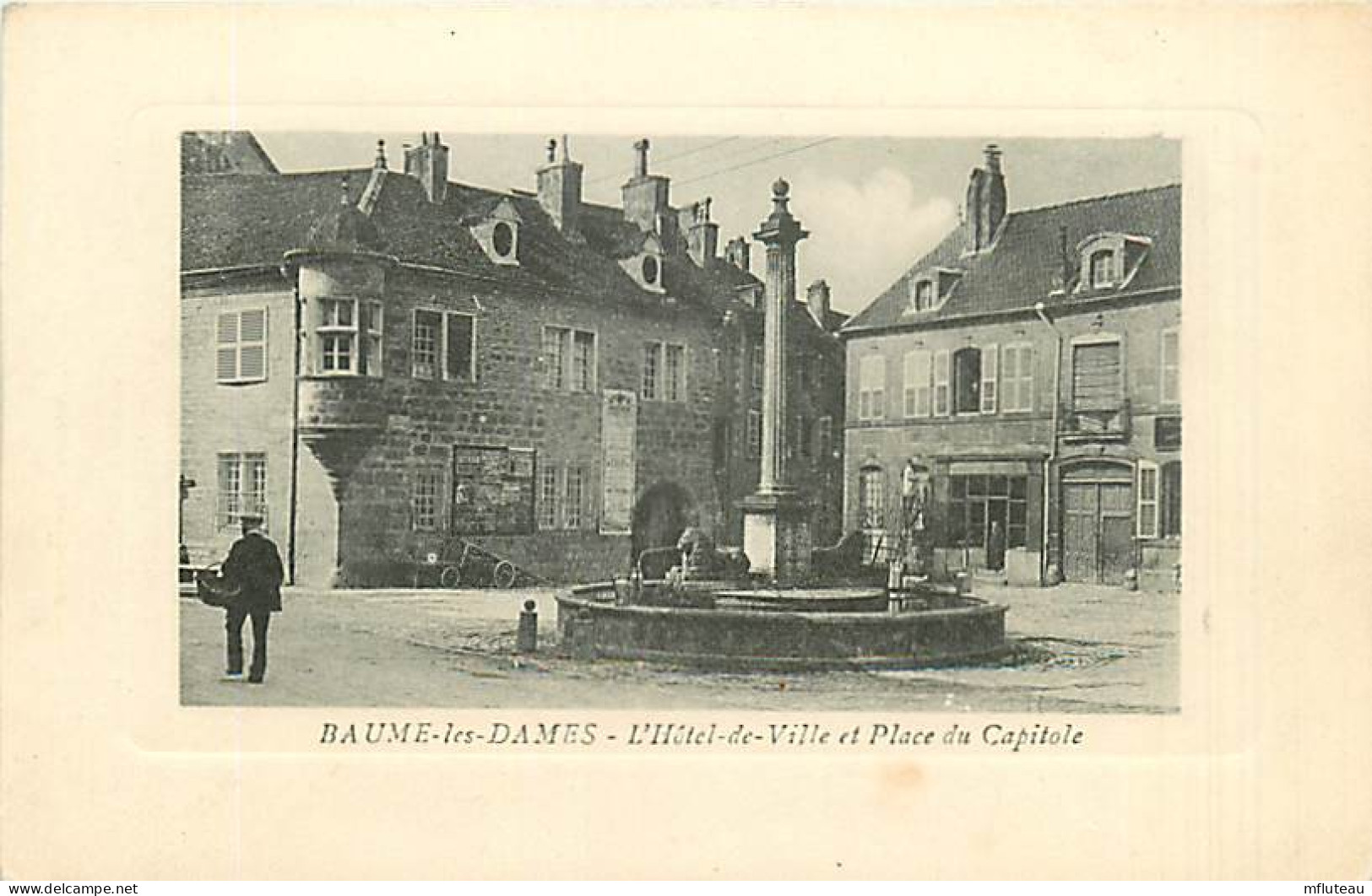 25* BAUME LES DAMES  Hotel De Ville     MA80-1477 - Baume Les Dames