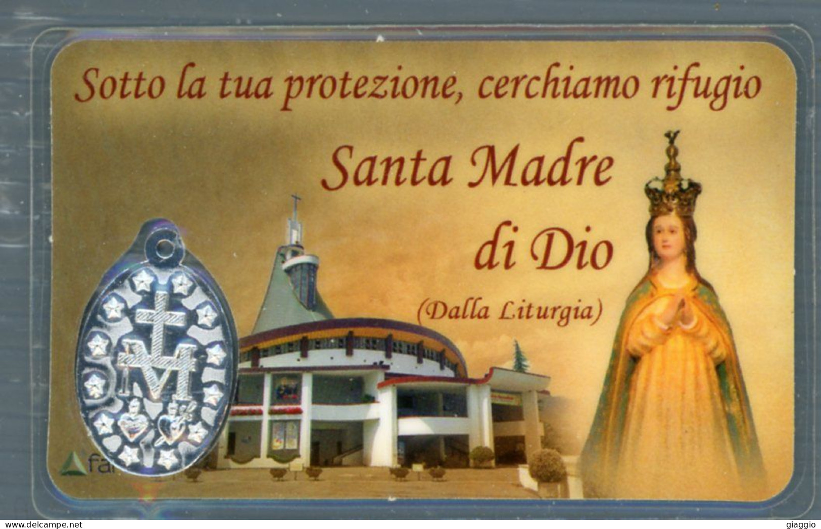 °°° Santino N. 9163 - San Gerardo Maiella Con Medaglia Plastificato °°° - Religion &  Esoterik