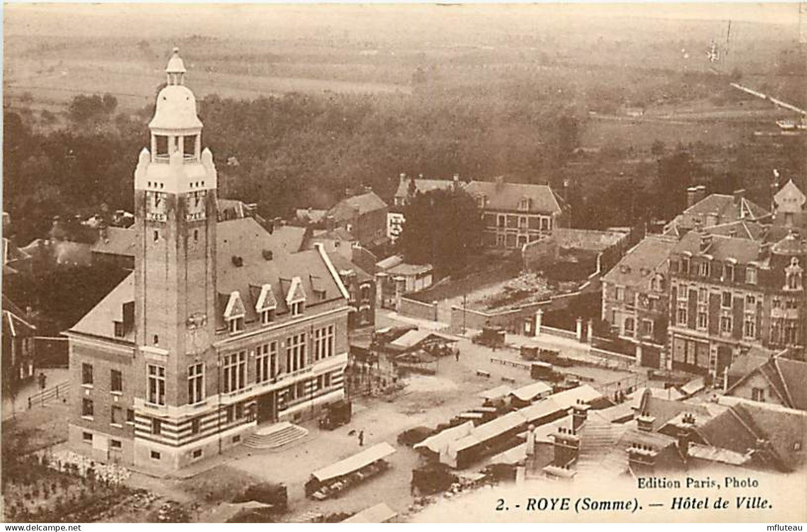 80* ROYE   Hotel De Ville     MA81.961 - Roye