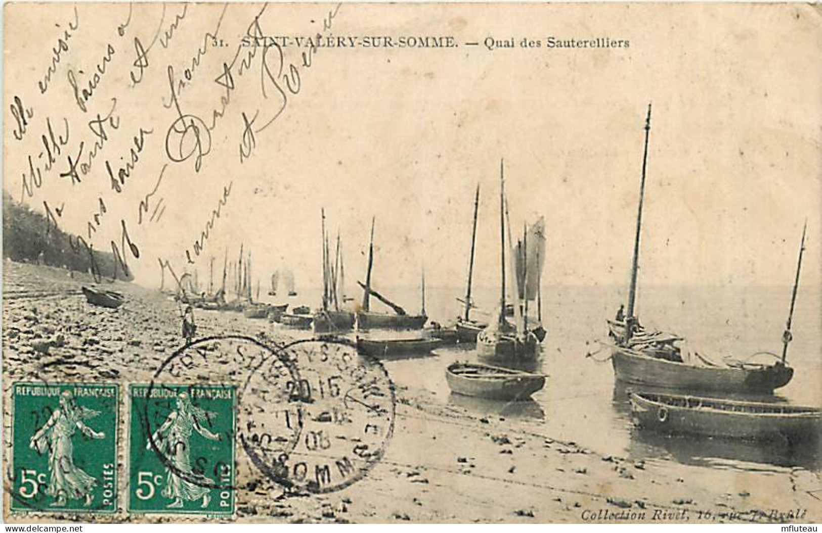 80* ST VALERY SUR SOMME Quai Des Sauterelliers                MA81.893 - Saint Valery Sur Somme