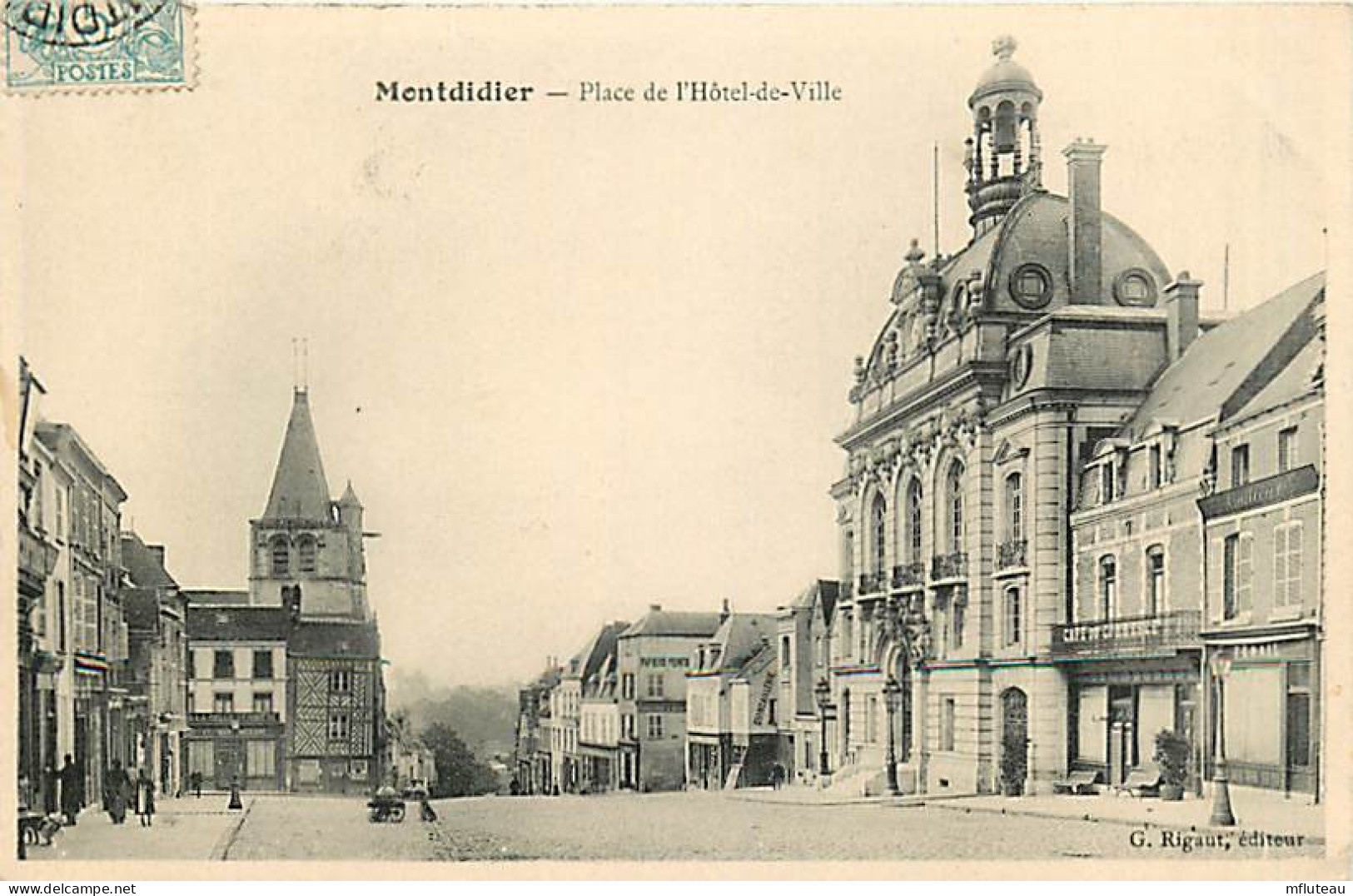 80* MONTDIDIER Place Hotel De Ville                MA81.904 - Montdidier