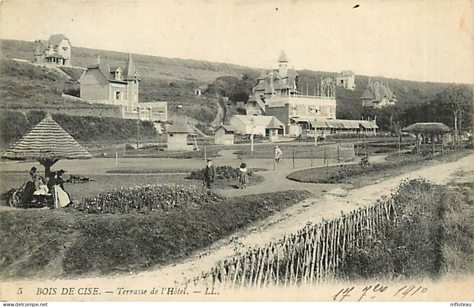 80* BOIS DE CISE Terrasse De L Hotel                MA81.874 - Bois-de-Cise