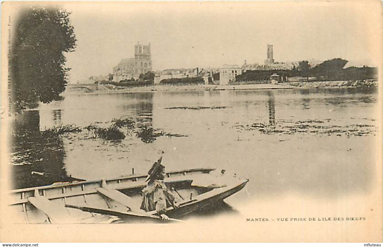 78* MANTES Prise De L'ile Des BÅufs        MA81.751 - Mantes La Ville