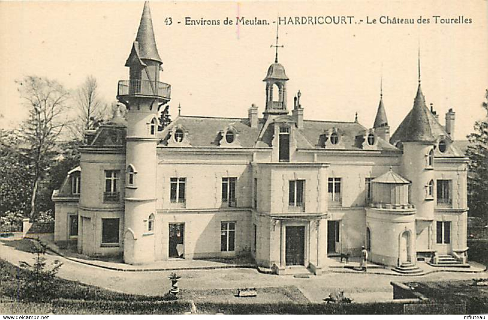 78* HARDRICOURT Chateau Tourelles                MA81.589 - Hardricourt