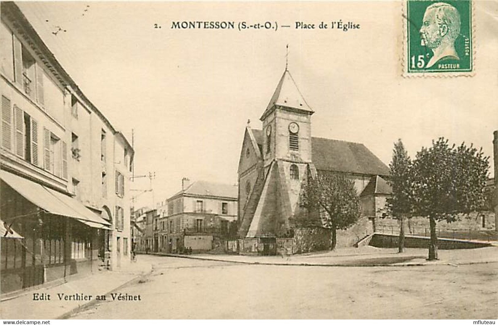 78* MONTESSON Place Eglise            MA81.578 - Montesson