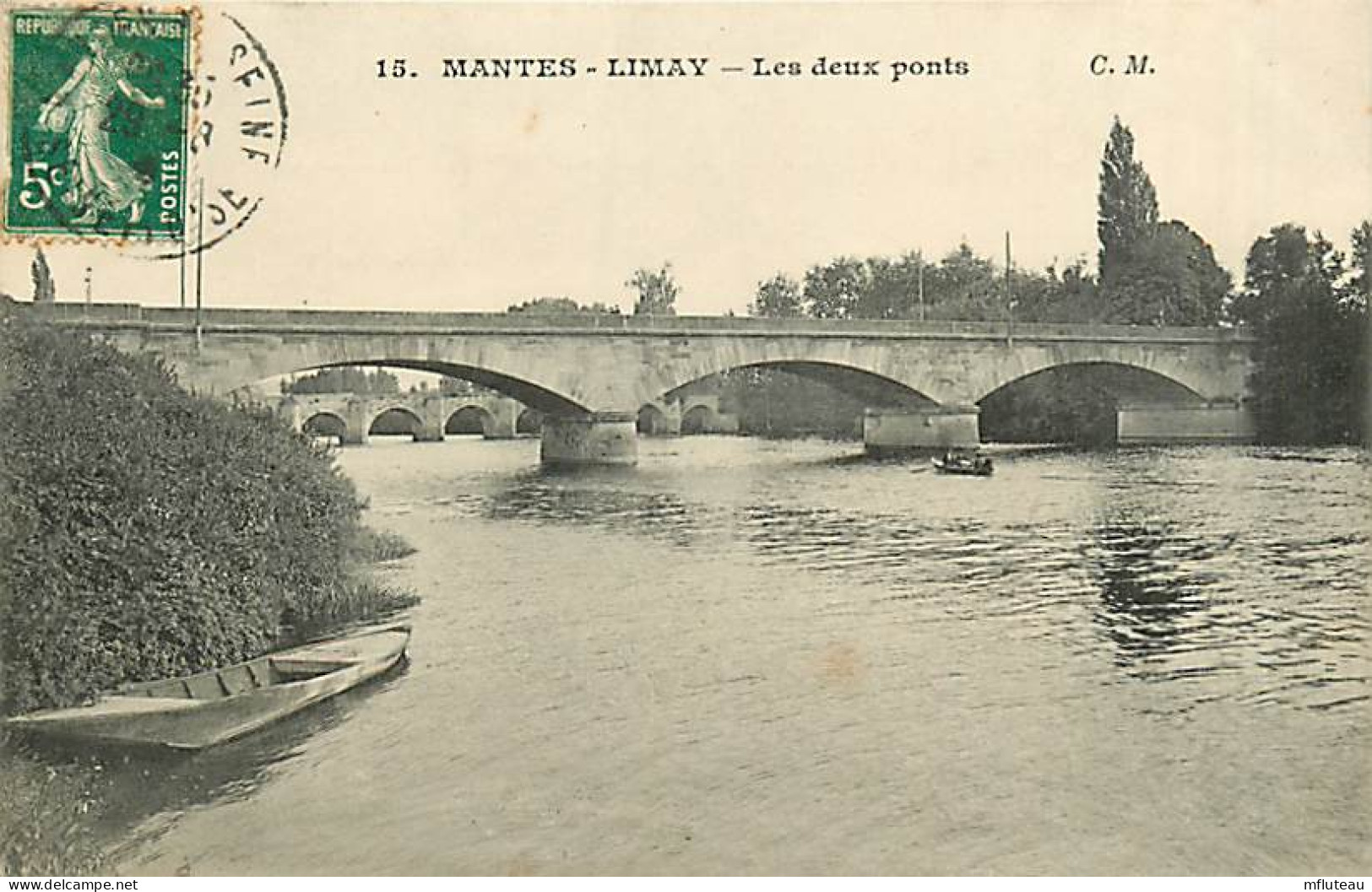 78* MANTES LIMAY Les Deux Ponts  -15          MA81.535 - Mantes La Ville