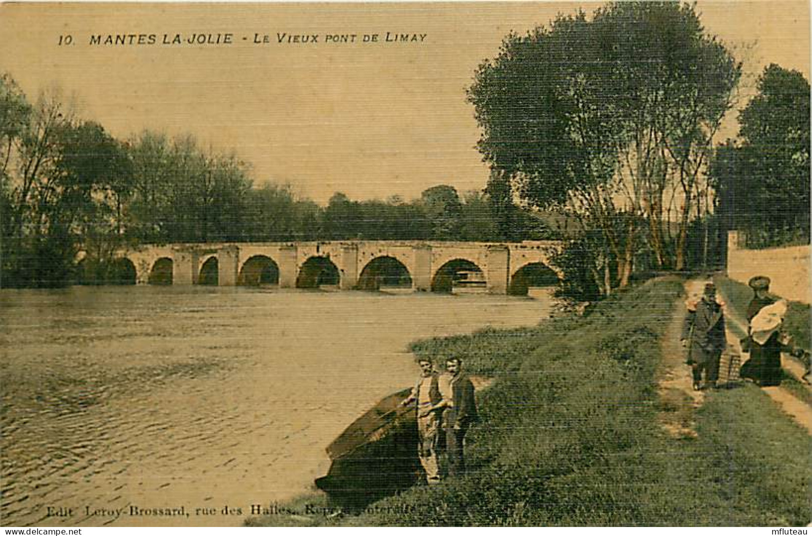 78* MANTES Vieux  Pont De Limay    -10     MA81.534 - Mantes La Ville