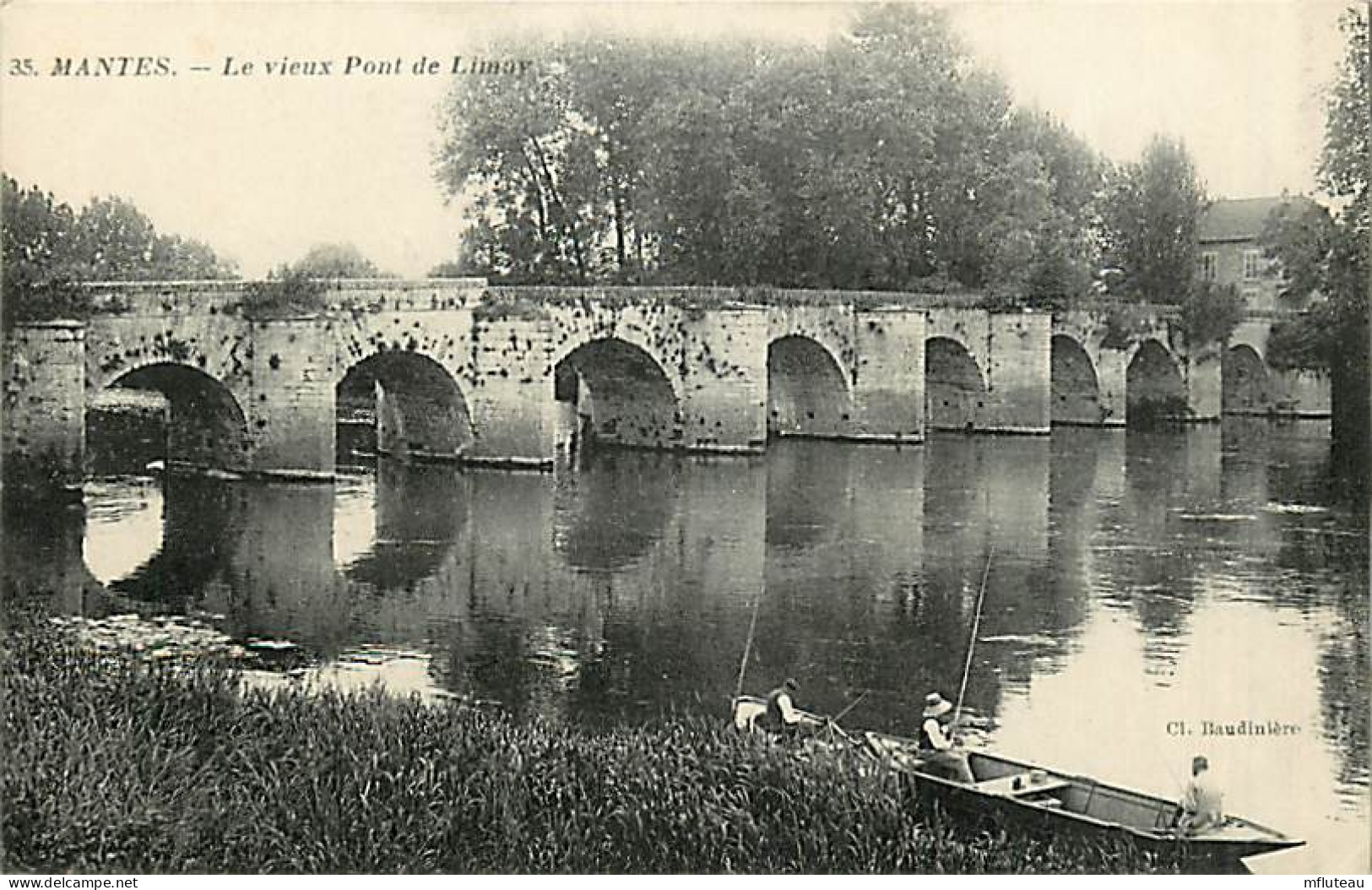 78* MANTES Vieux Pont De Limay â 35        MA81.540 - Mantes La Ville