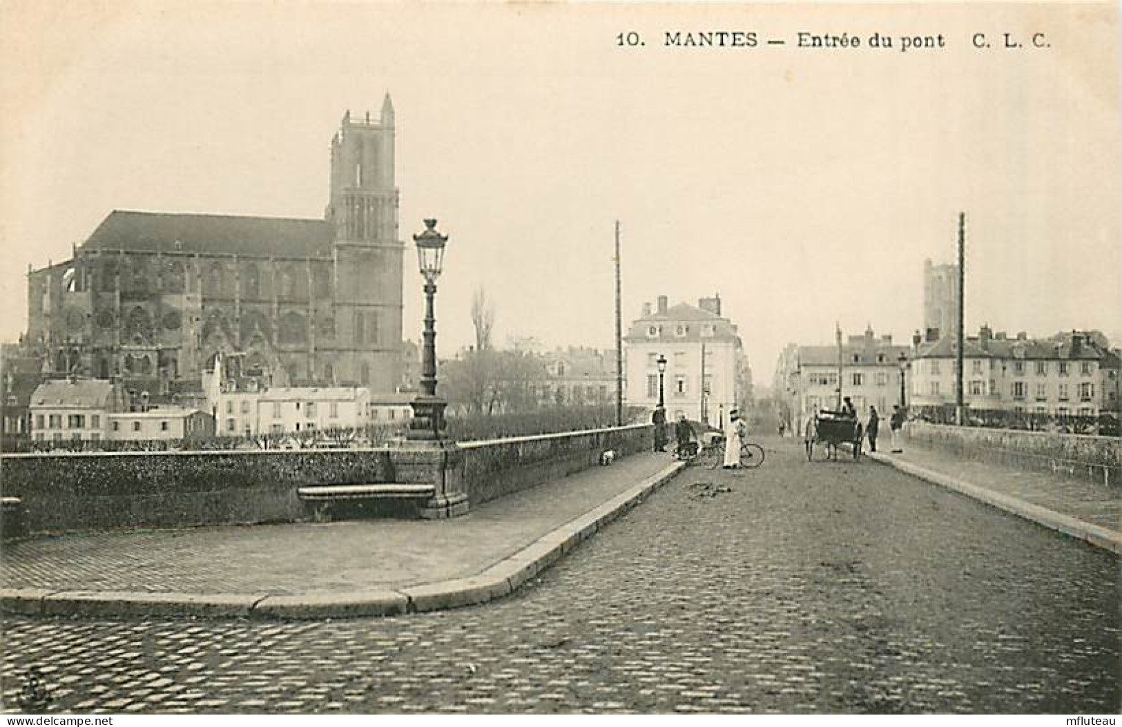 78* MANTES Entree Du Pont -10         MA81.528 - Mantes La Ville