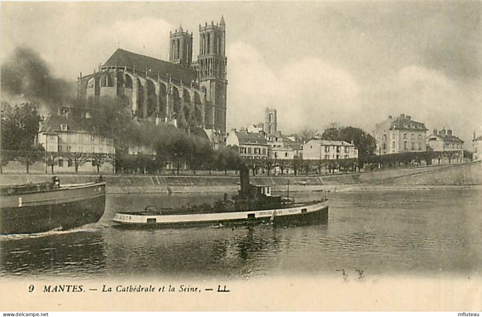 78* MANTES Cathedrale         MA81.445 - Mantes La Ville