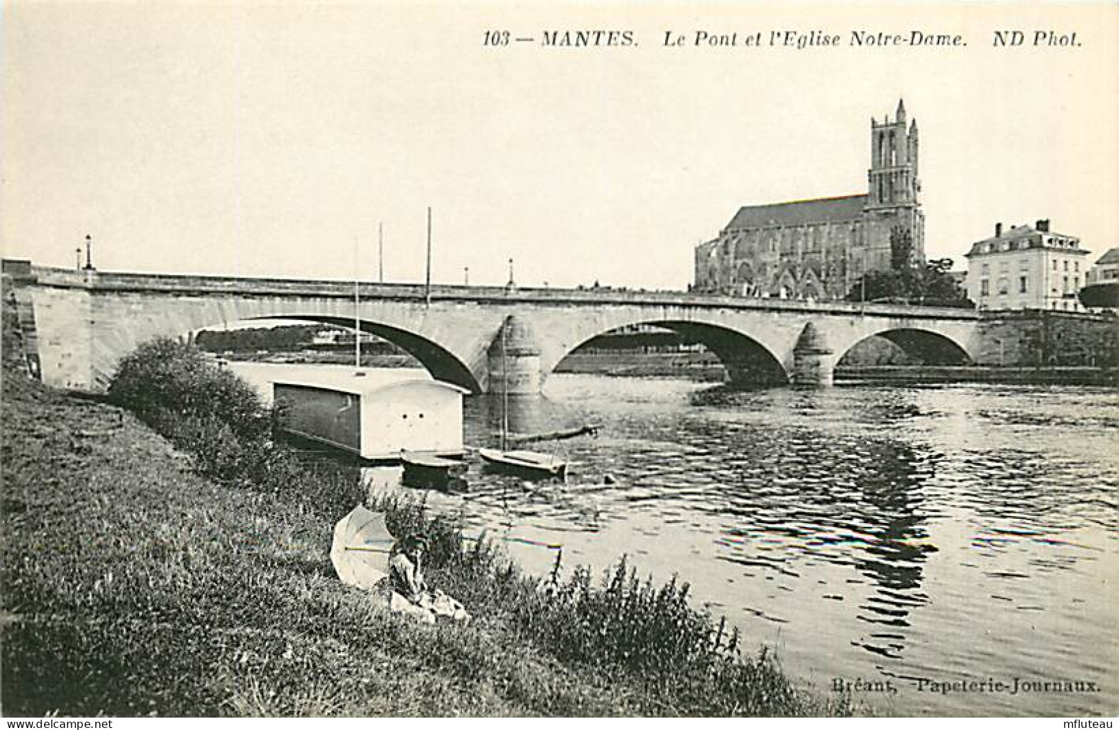 78* MANTES  Pont â Eglise N.dame           MA81.432 - Mantes La Ville