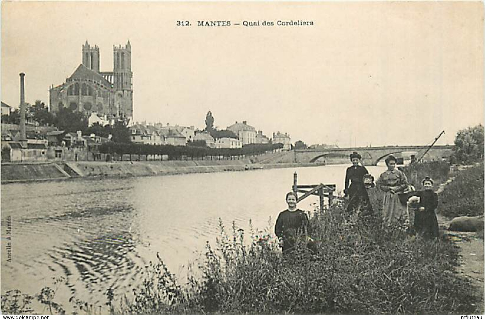 78* MANTES  Quai Des Cordeliers        MA81.420 - Mantes La Ville