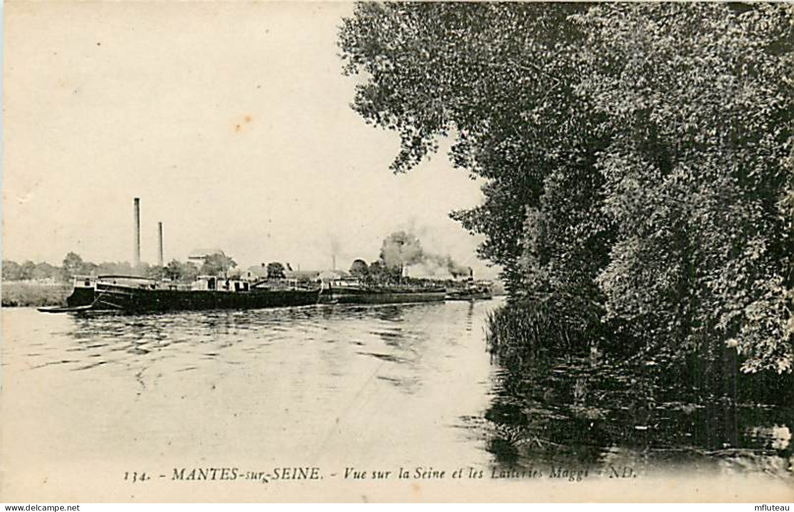 78* MANTES SUR SEINE Seine Et Laiteries Maggy       MA81.419 - Mantes La Ville