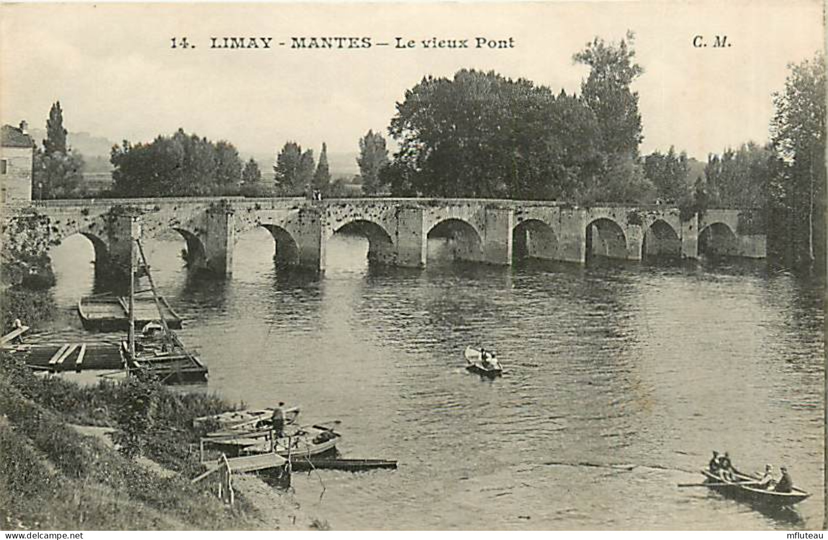 78* LIMAY   Le Vieux Pont      MA81.395 - Limay