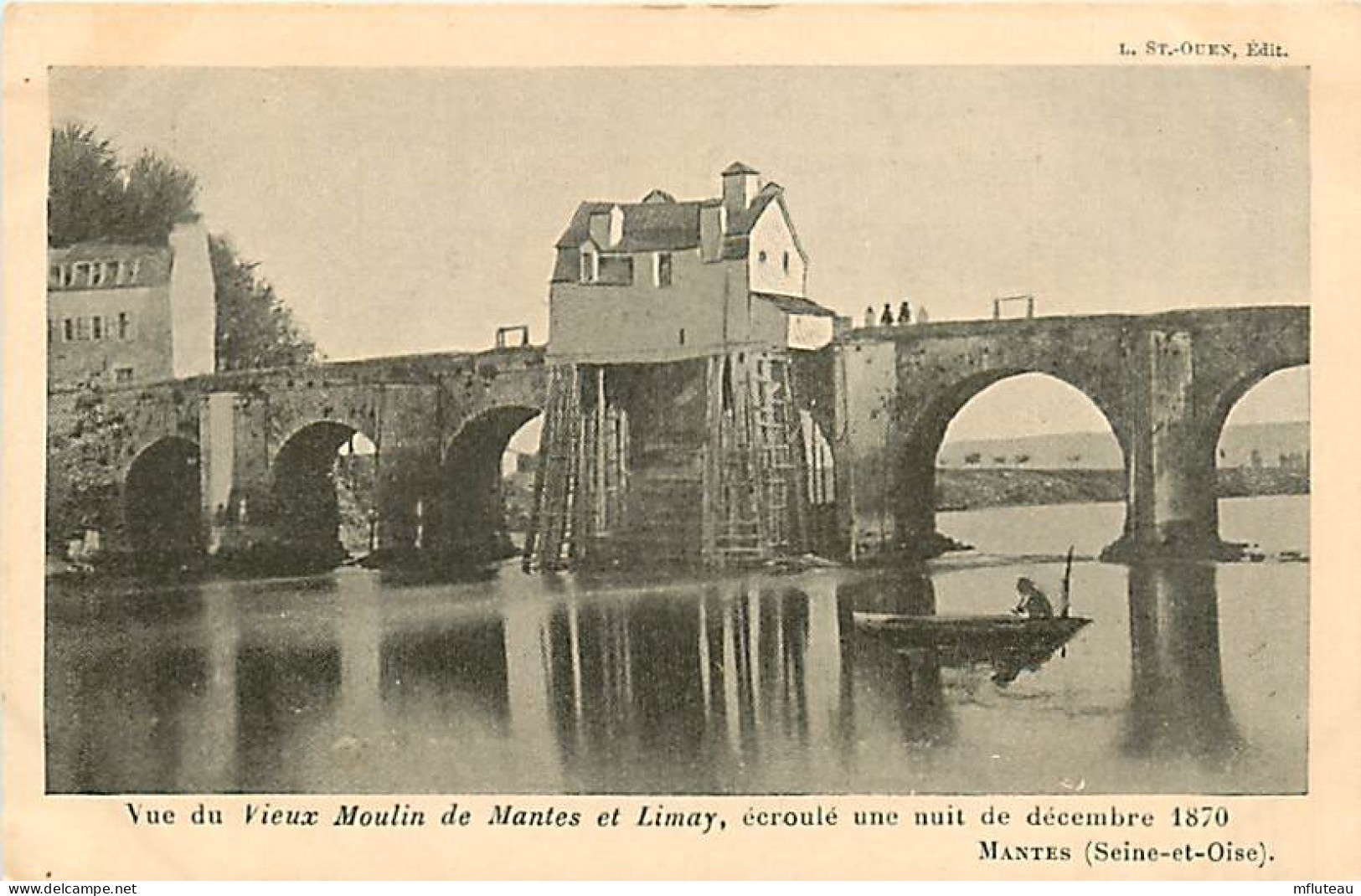 78* MANTES - LIMAY        Le Vieux Moulin   MA81.399 - Mantes La Ville