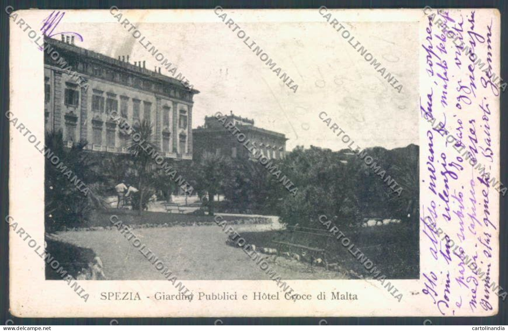 La Spezia Città PEGHINE Cartolina ZT6826 - La Spezia