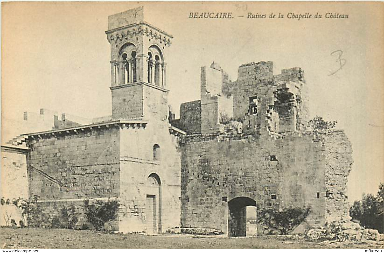30* BEAUCAIRE     Ruines Chapelle                      MA82_0026 - Beaucaire