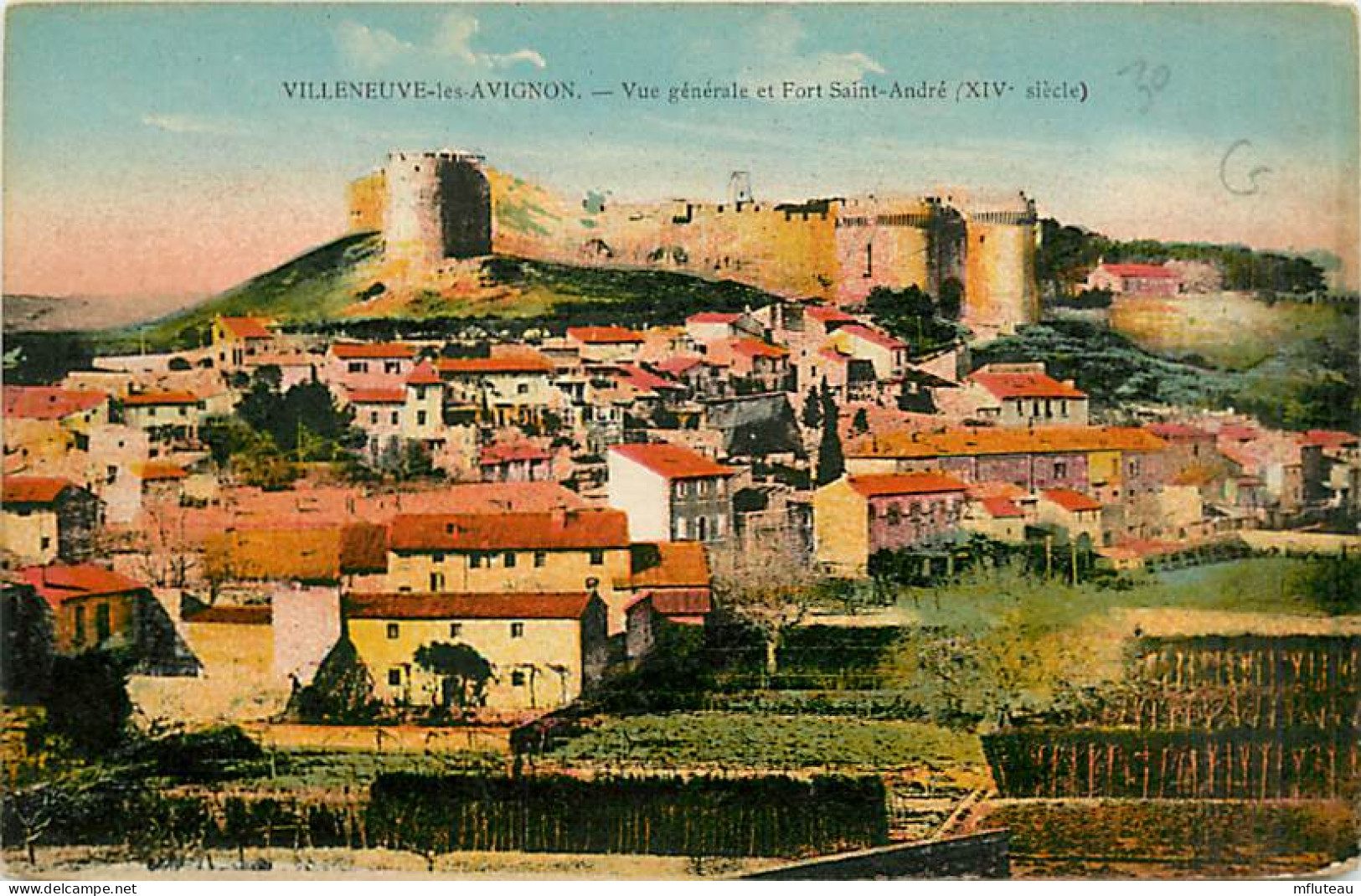 30* VILLENEUVE LES AVIGNON Vue Generale             MA82_0014 - Villeneuve-lès-Avignon