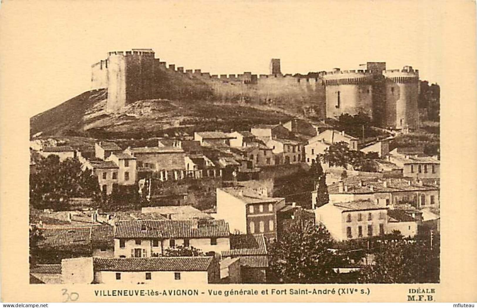 30* VILLENEUVE LES AVIGNON    Fort                     MA82_0009 - Villeneuve-lès-Avignon