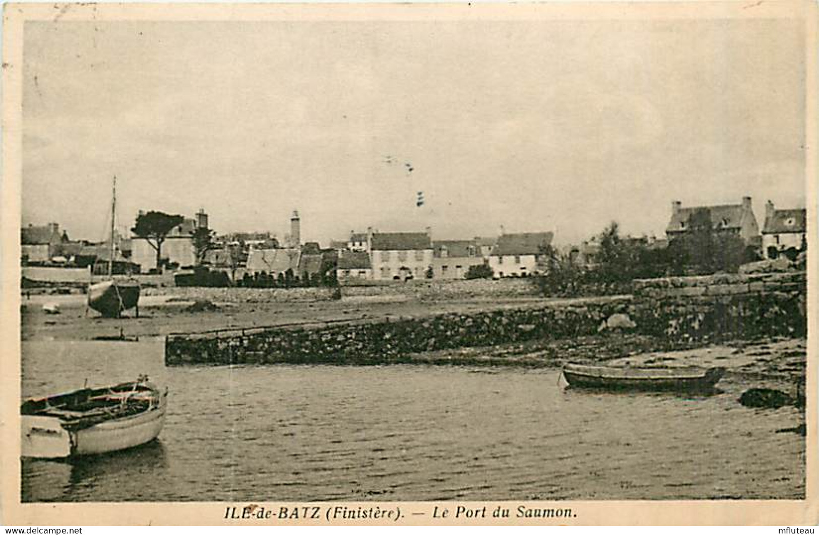 29* ILE DE BATZ Port Du Saumon                MA81.1486 - Ile-de-Batz
