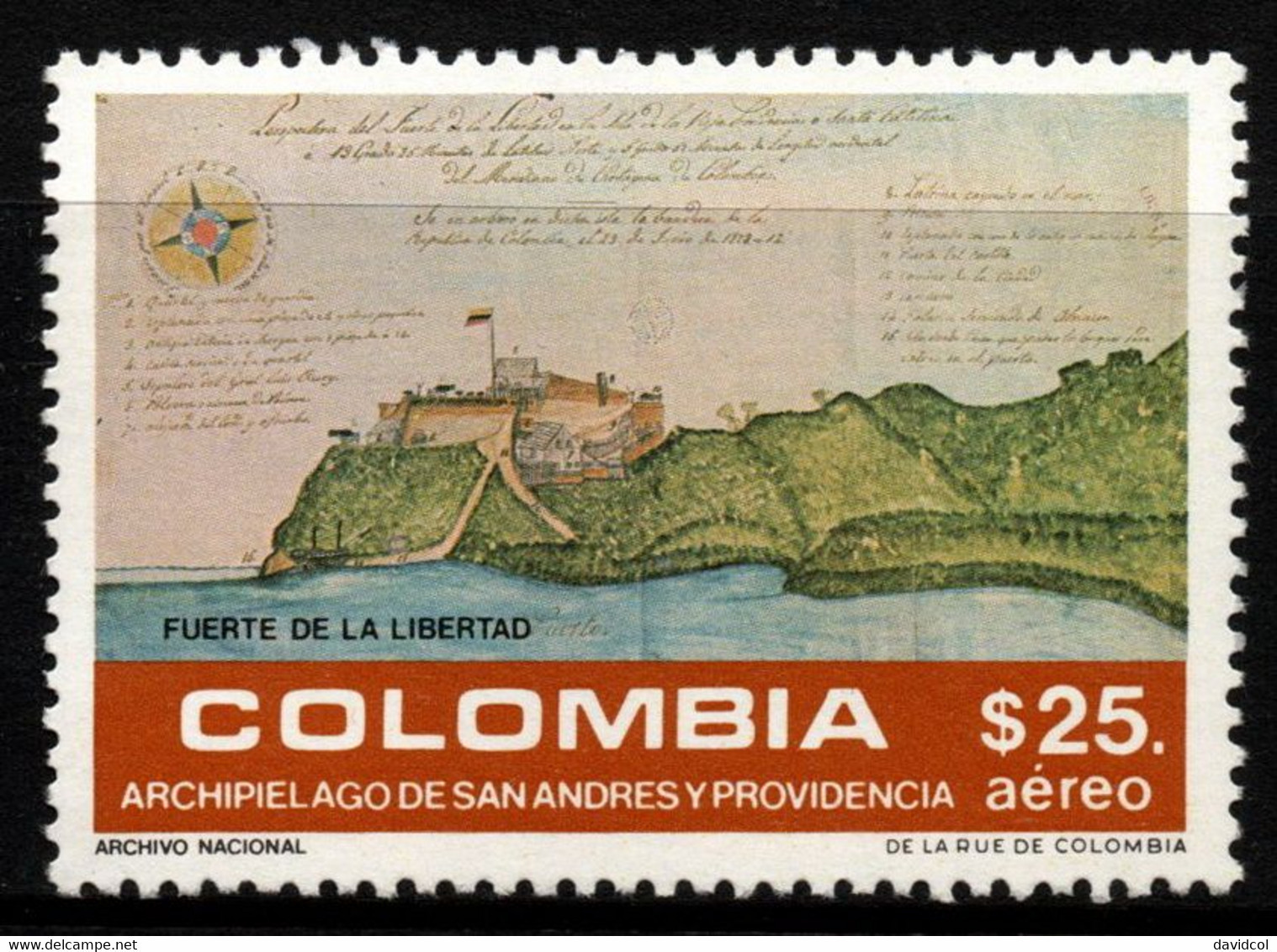 01- KOLUMBIEN - 1983- MI#:1608- MNH- SAN ANDRES AND PROVIDENCE ISLANDS - Kolumbien