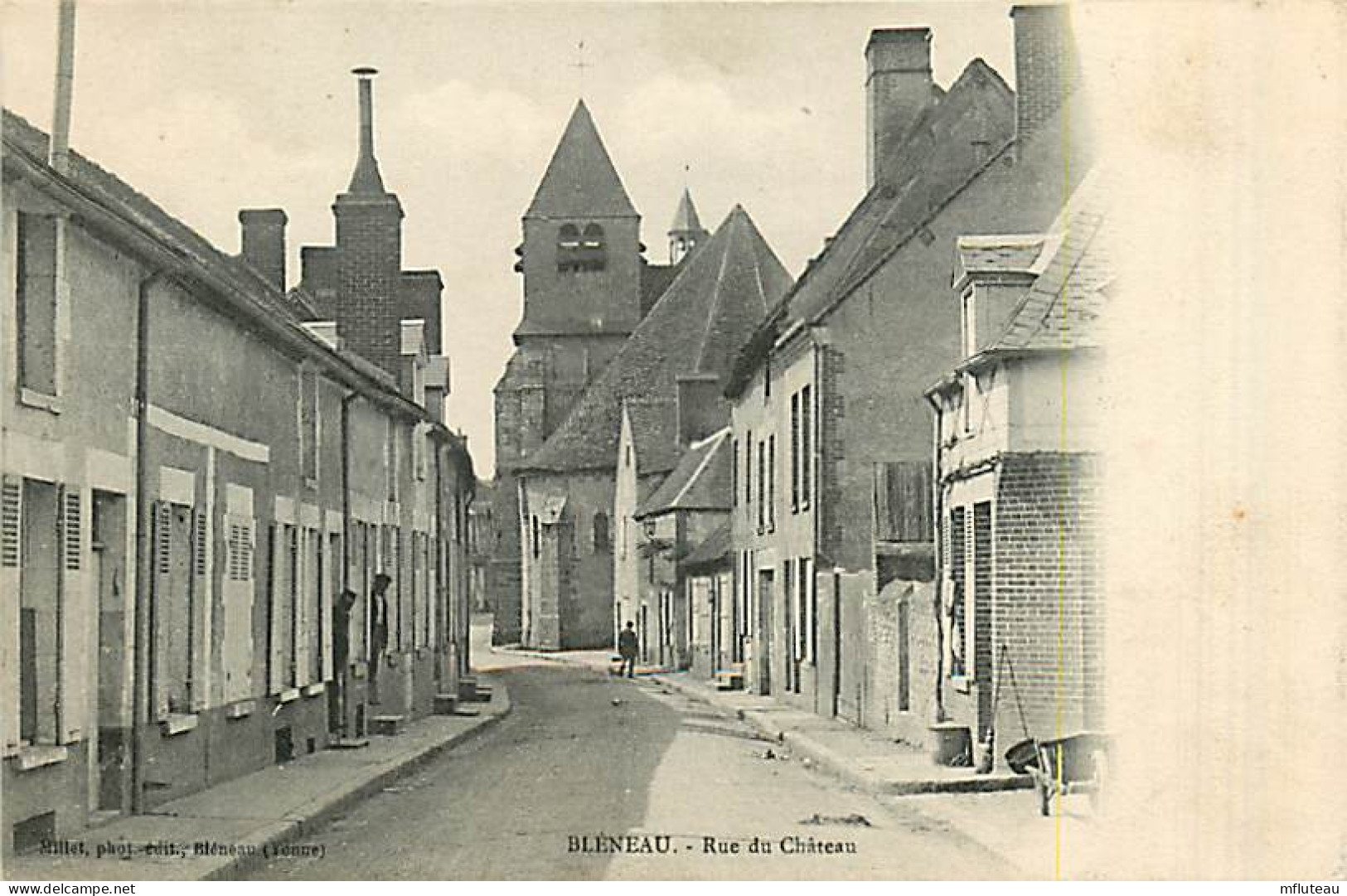 89* BLENEAU   Rue Du Chateau     MA82_0654 - Bleneau