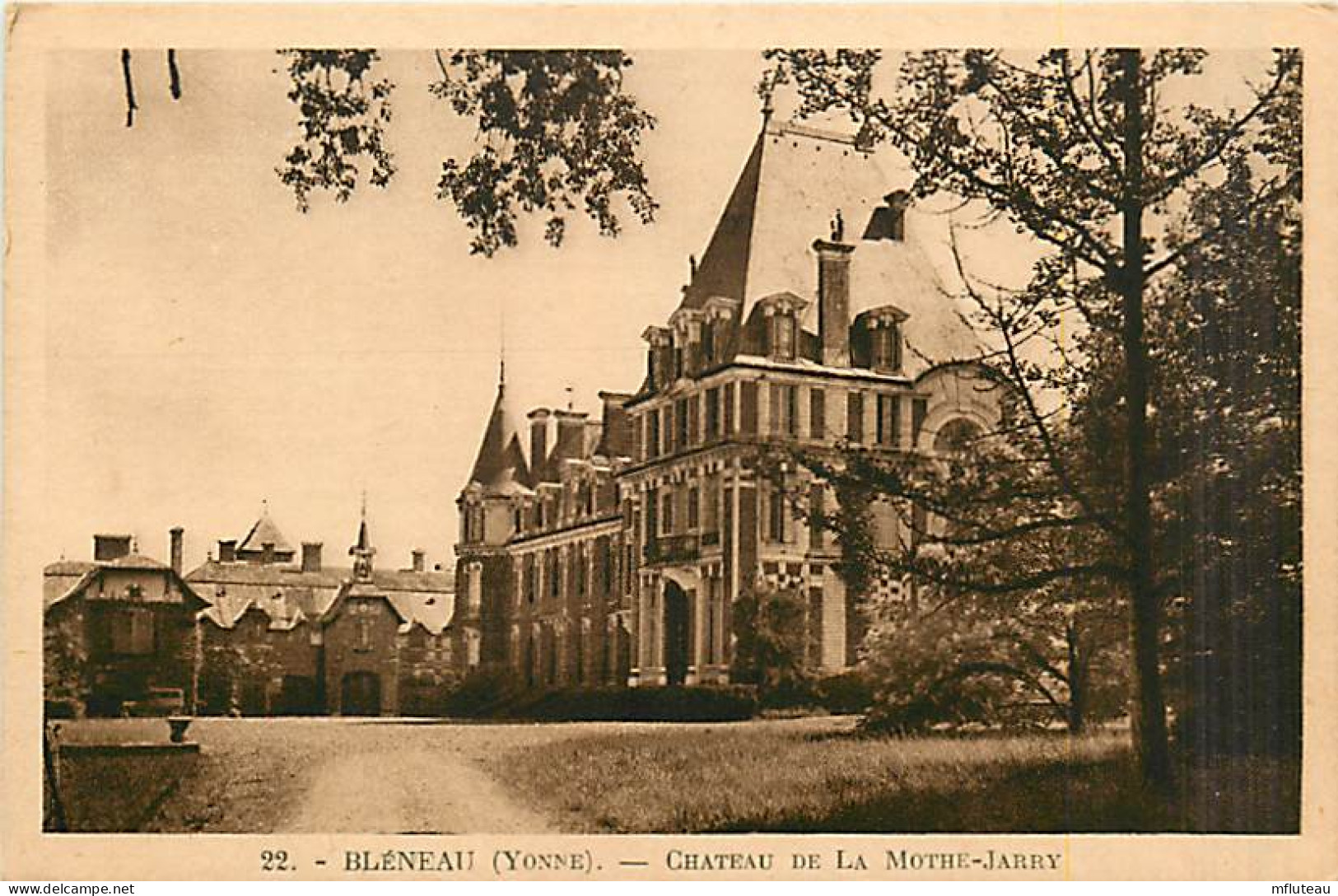 89* BLENEAU  Chateau La Mothe Jarry  22      MA82_0622 - Bleneau