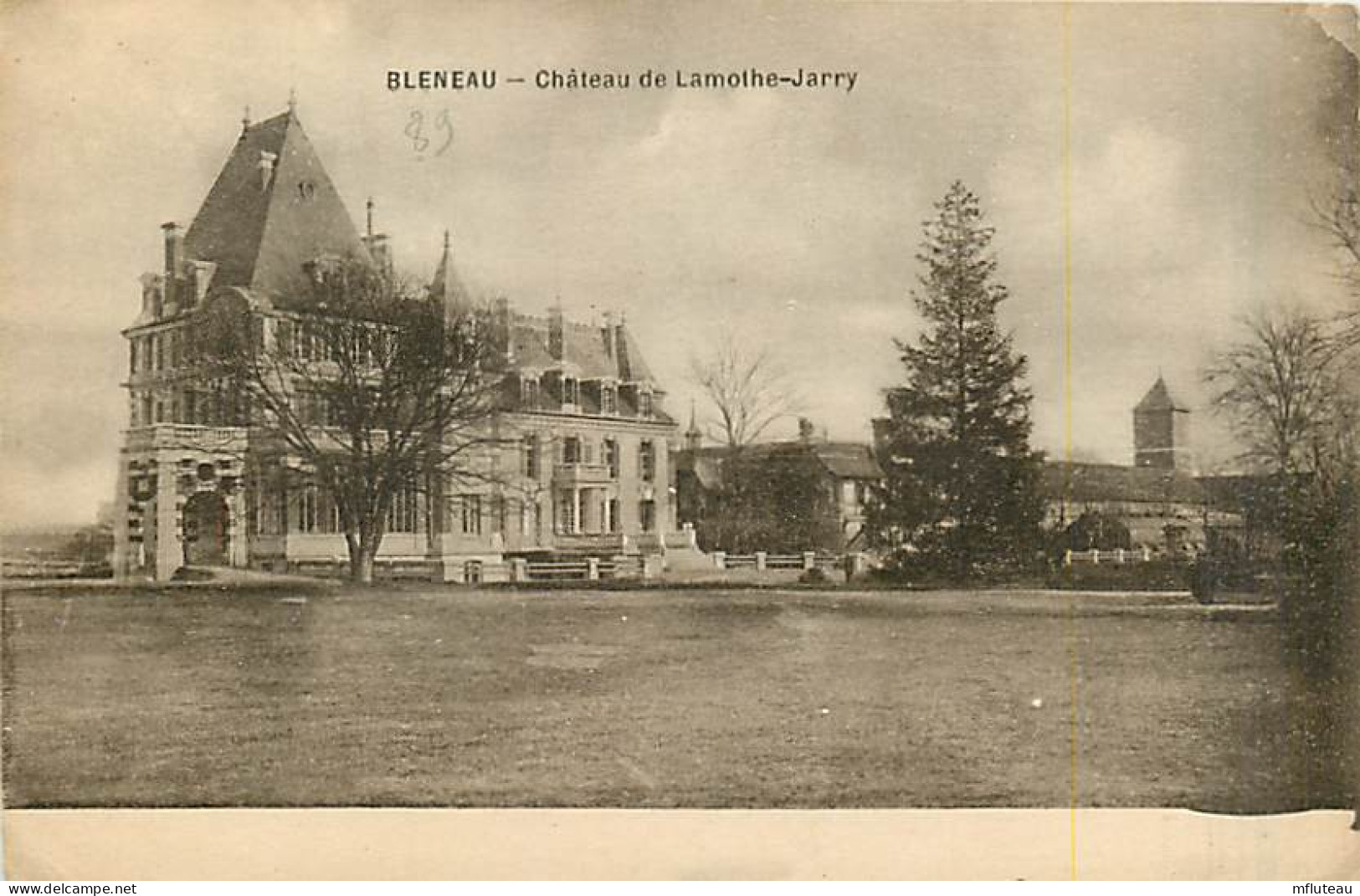 89* BLENEAU  Chateau La Mothe Jarry        MA82_0623 - Bleneau