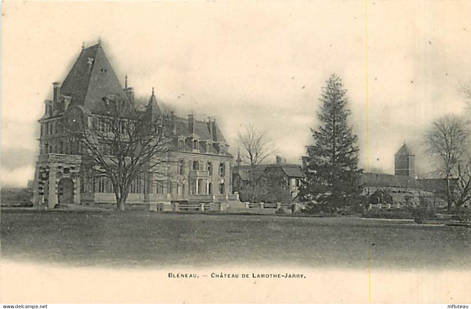 89* BLENEAU    Chateau De La  Mothe Jarry    MA82_0613 - Bleneau