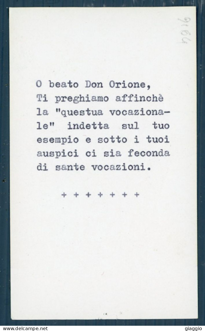 °°° Santino N. 9164 - Don Orione °°° - Religion & Esotérisme