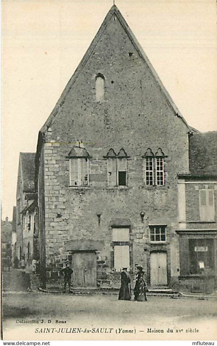 89* ST JULIEN DU SAULT Maison Xve         MA82_0354 - Saint Julien Du Sault