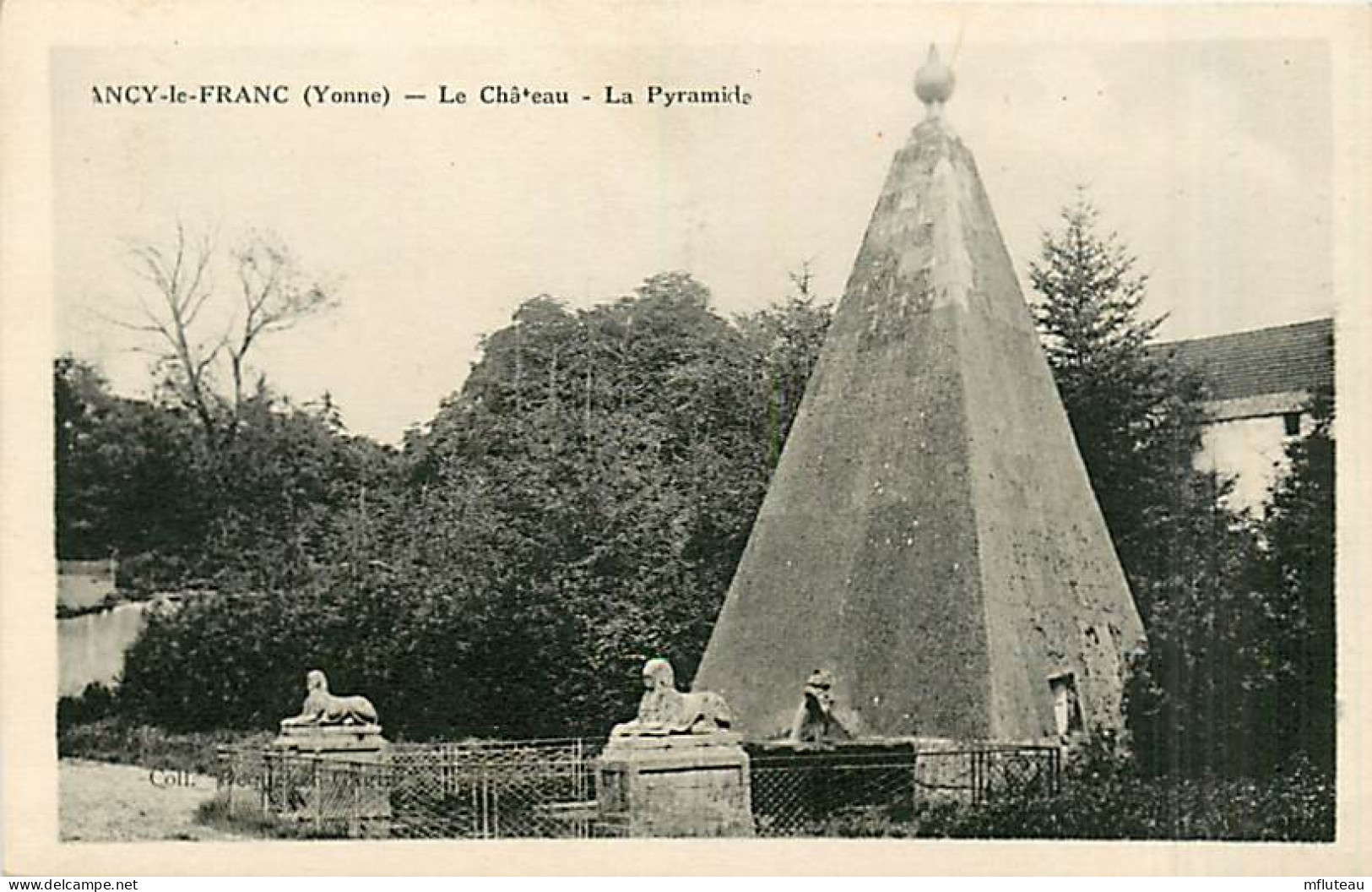 89* ANCY L FRANC  Pyramide  CPSM (petit Format)         MA82_0304 - Ancy Le Franc