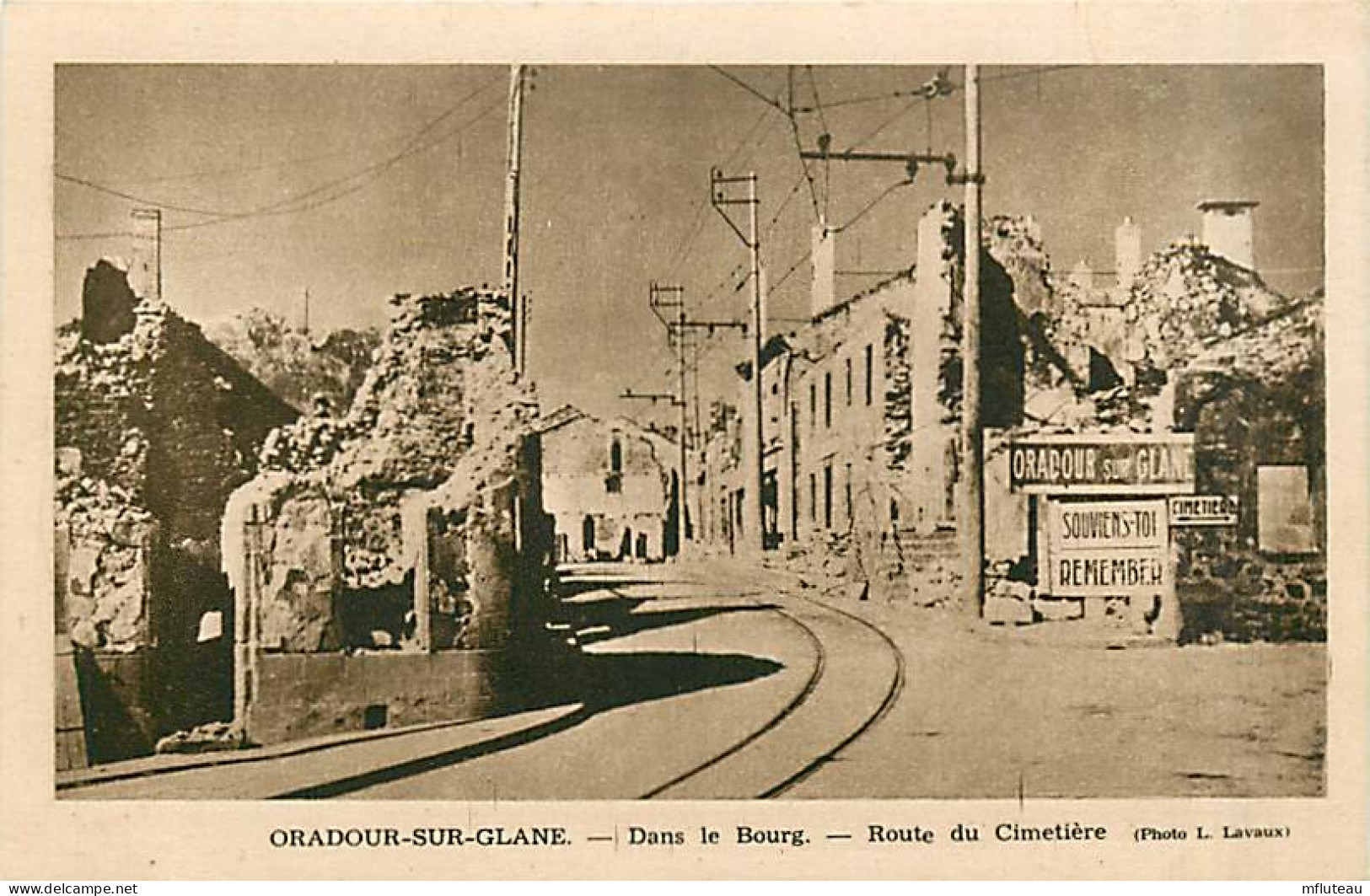 87* ORADOUR SUR GLANE Route Du Cimetiere             MA82_0167 - Oradour Sur Glane