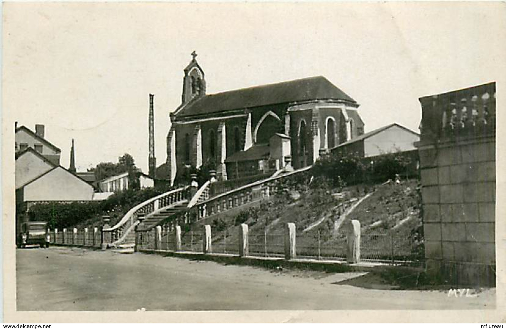 87* CHATEAUNEUF LA FORET  Eglise            MA82_0141 - Chateauneuf La Foret