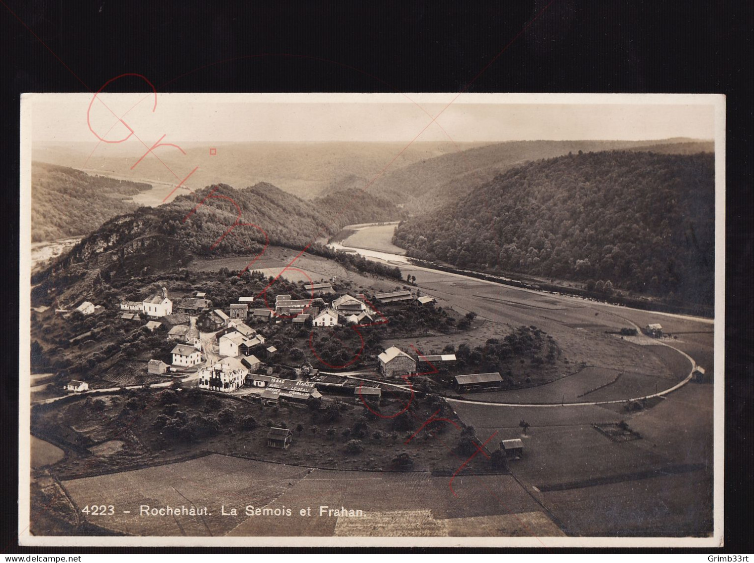 Rochehaut - La Semois Et Frahan - Fotokaart - Bouillon