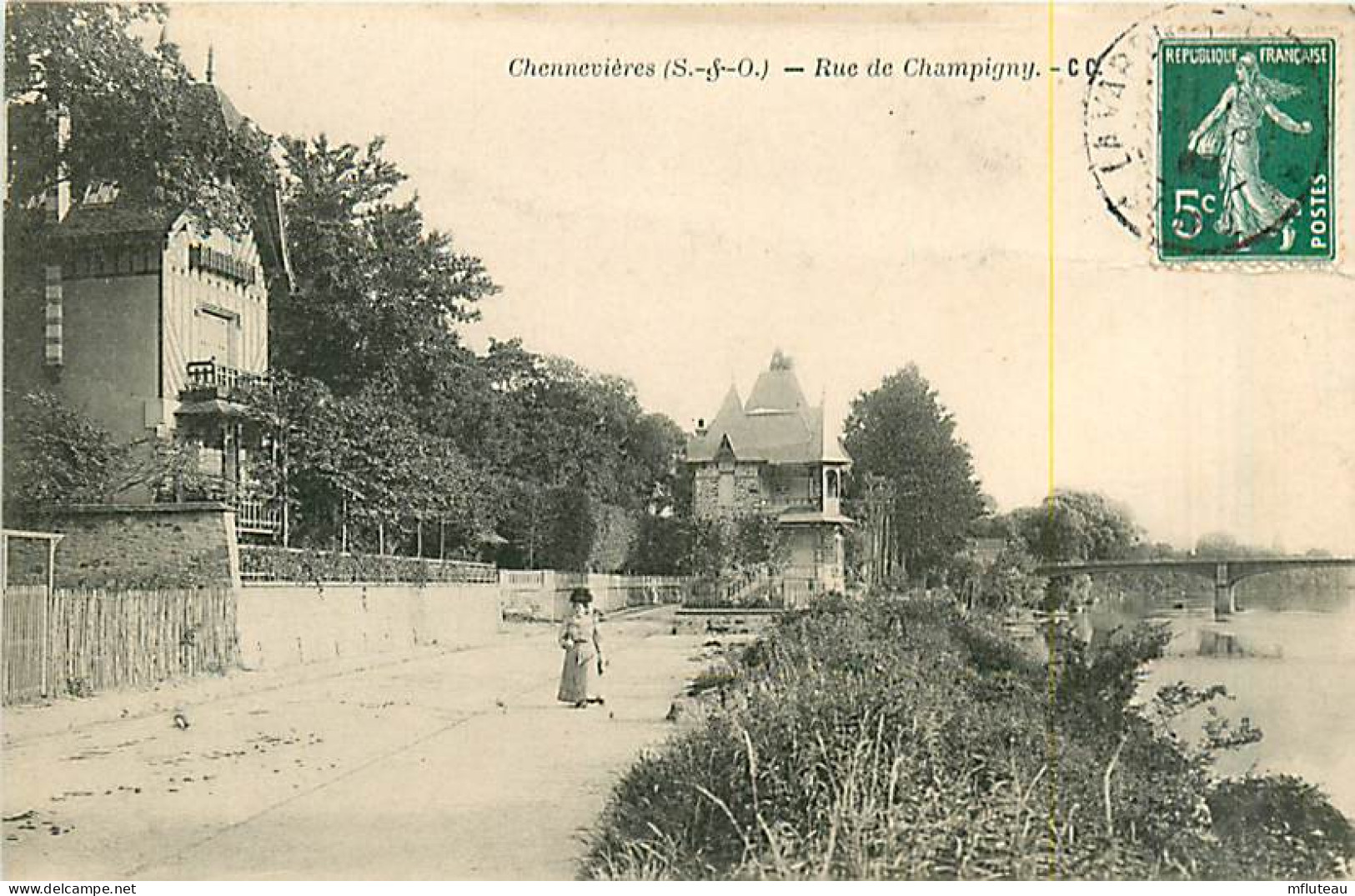 94* CHENNEVIERES Rue De Champigny                MA83,0179 - Chennevieres Sur Marne