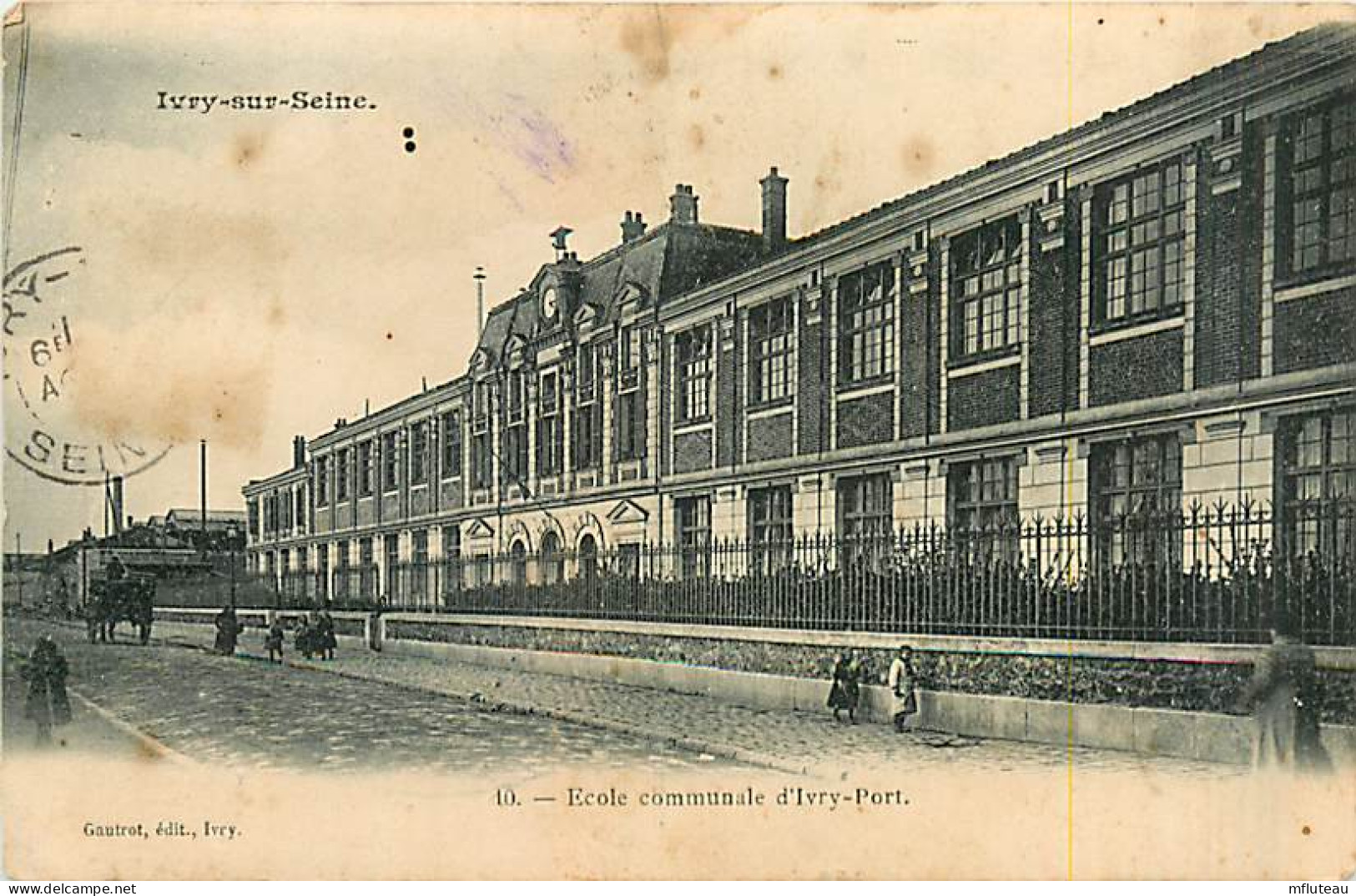 94* IVRY SUR SEINE Ecole Ivry-port                 MA83,0079 - Ivry Sur Seine