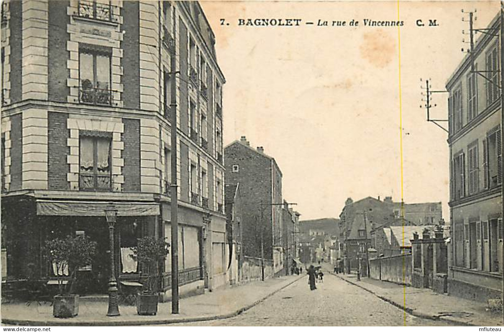 93* BAGNOLET Rue De Vincennes                 MA83,0067 - Bagnolet