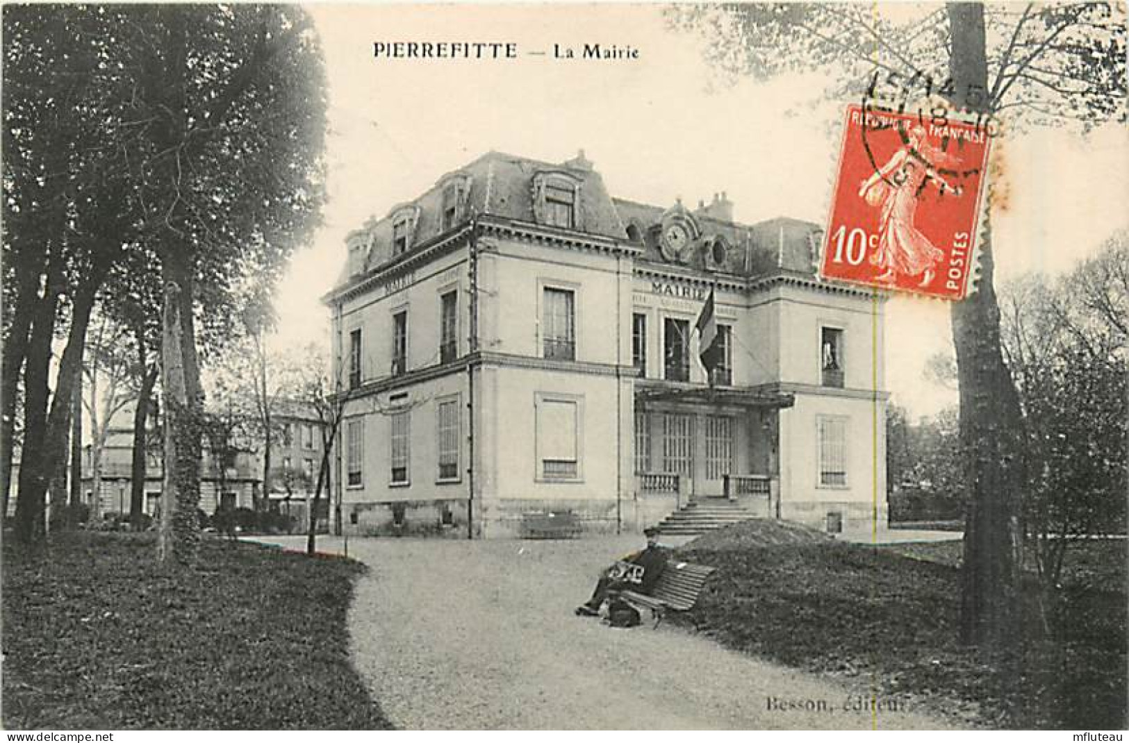 93* PIERREFITTE  Mairie               MA83,0041 - Pierrefitte Sur Seine