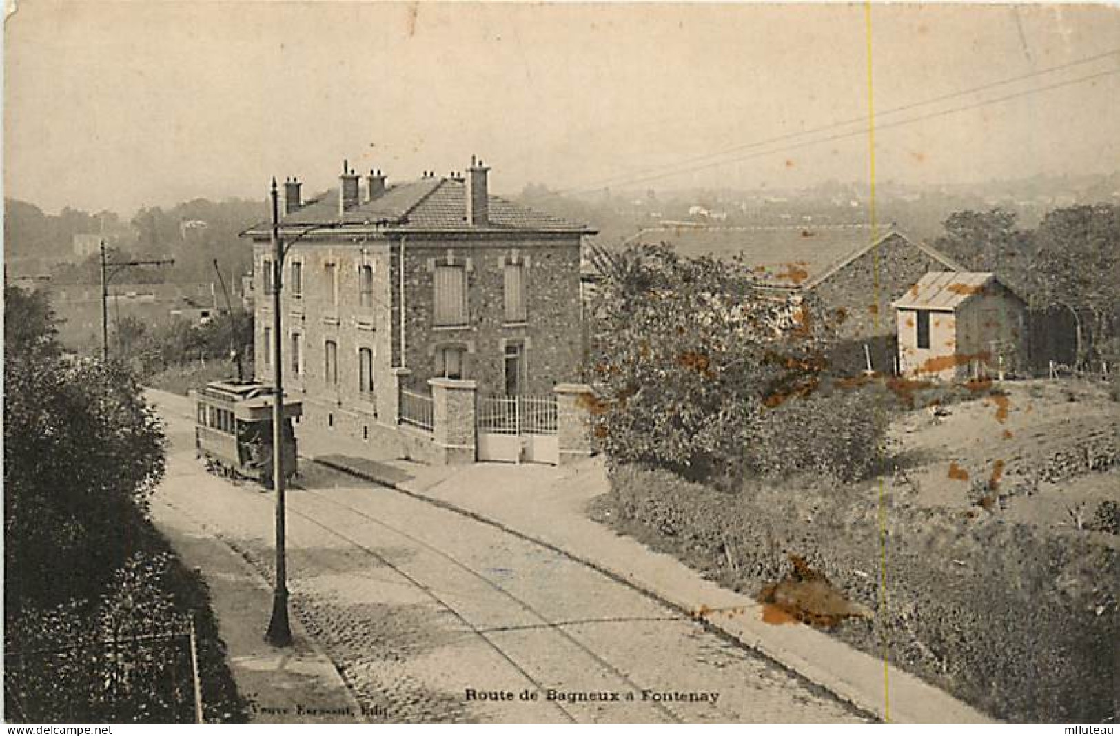 92* BAGNEUX àa FONTENAY Route  Tram        MA82_0941 - Bagneux