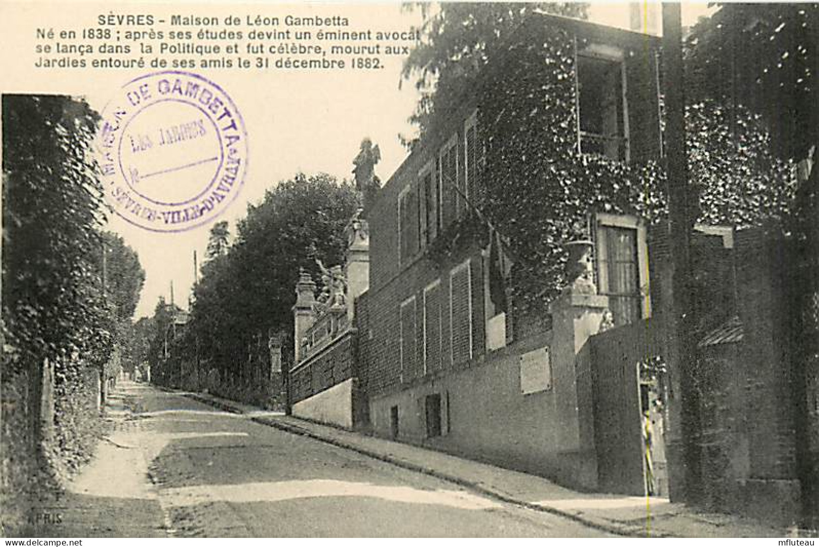 92* SEVRES  Maison Gambetta         MA82_0909 - Sevres