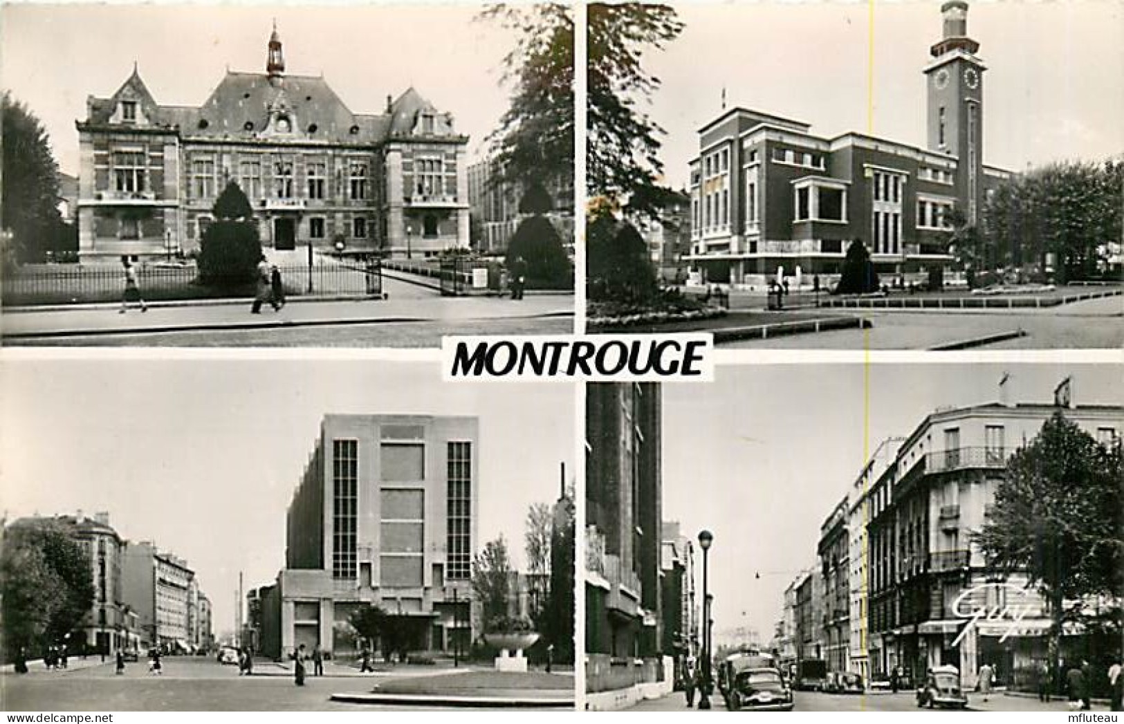 92* MONTROUGE  Multivues   CPSM (petit Format)        MA82_0867 - Montrouge