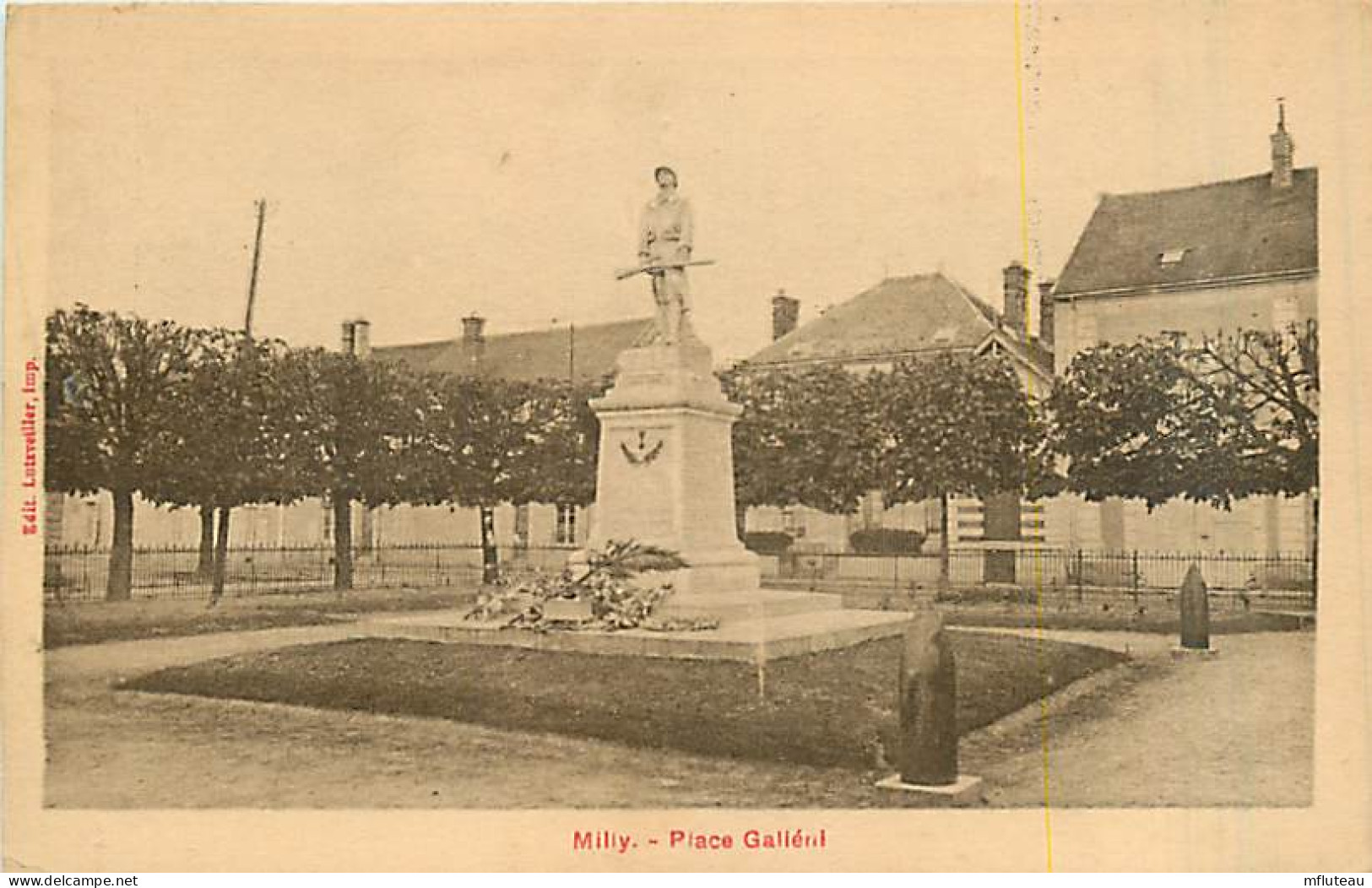 91* MILLY  Monument Aux Morts         MA82_0844 - Milly La Foret