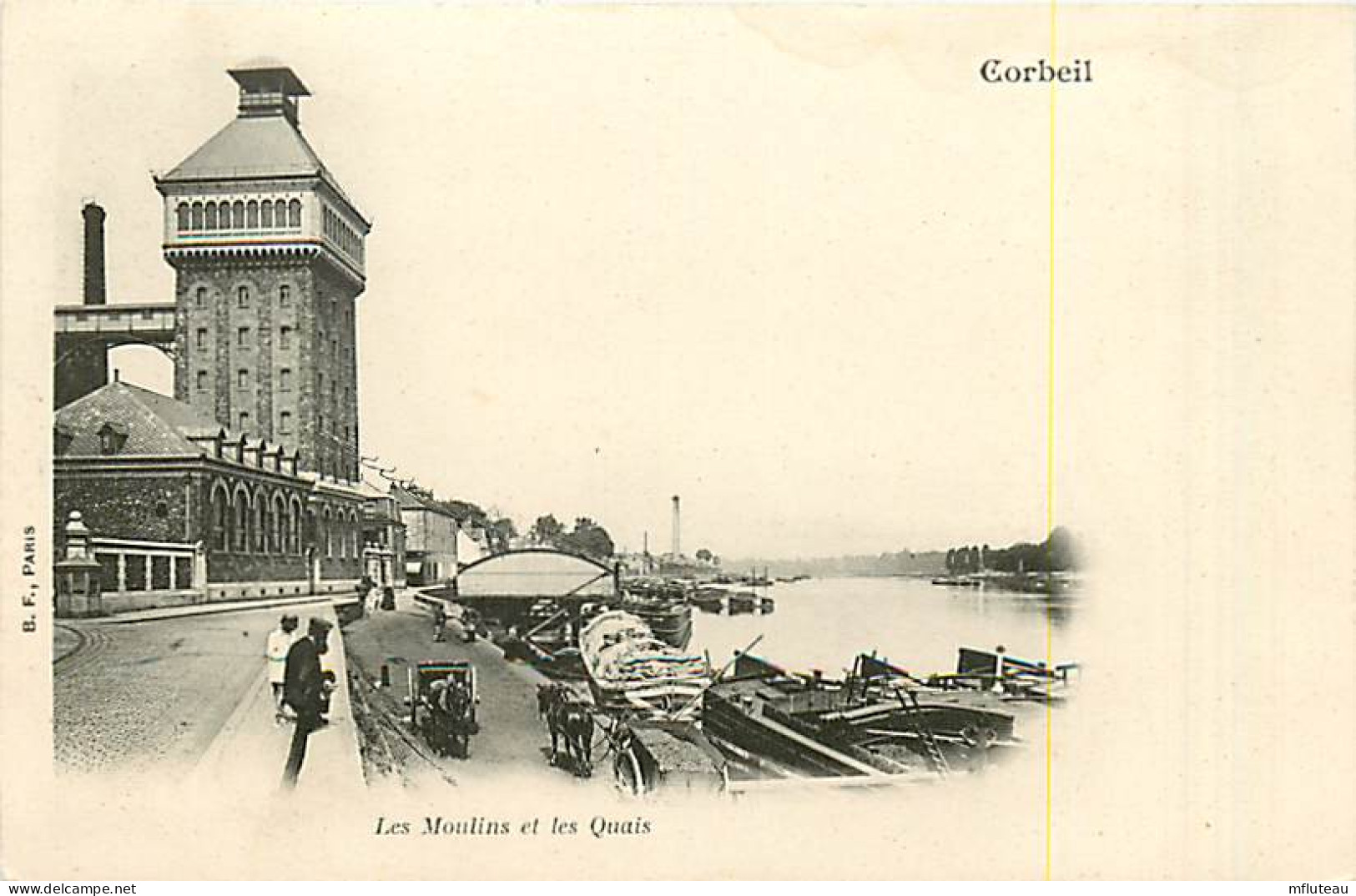 91* CORBEIL Moulins  Quais         MA82_0818 - Corbeil Essonnes