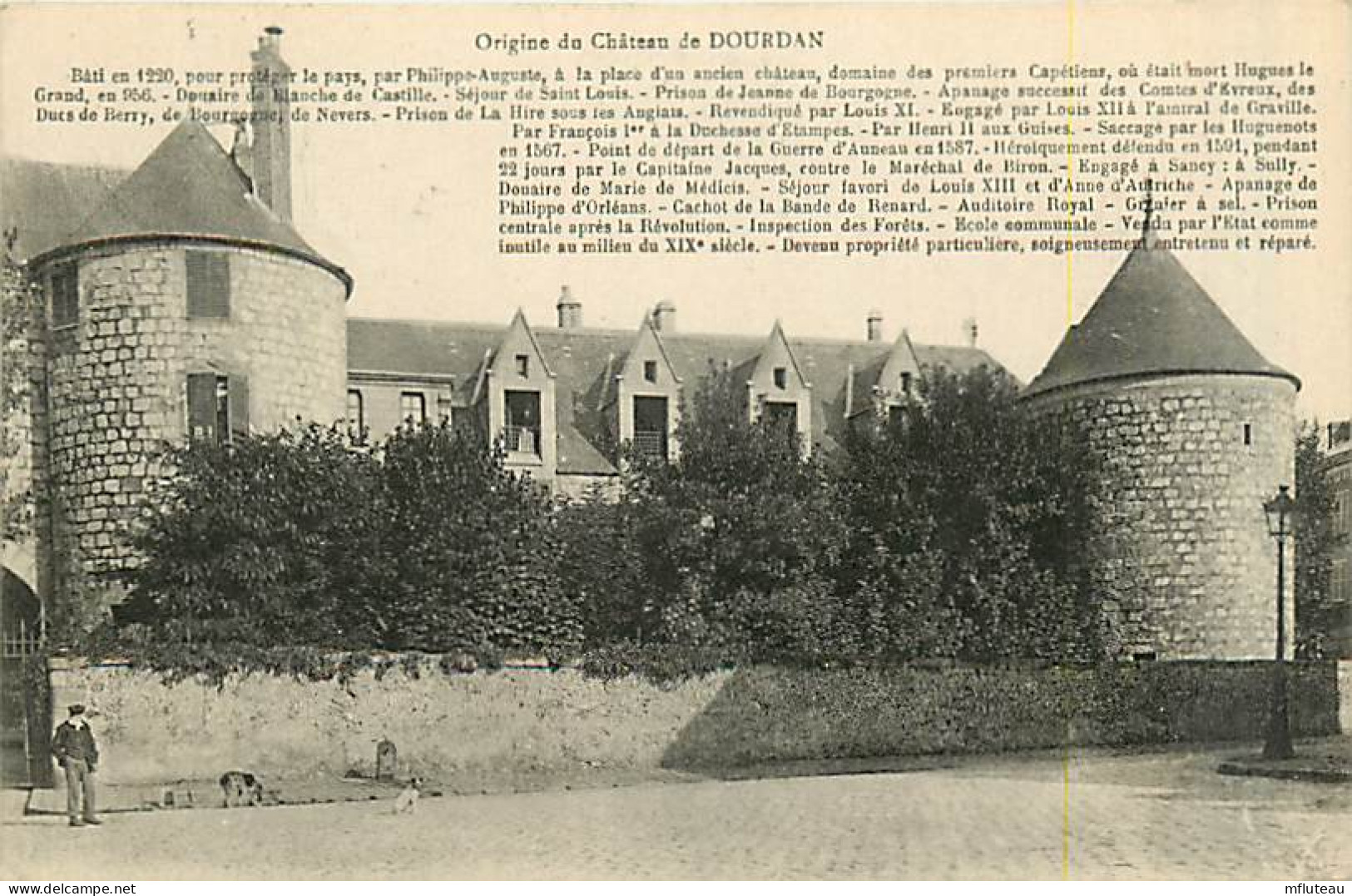 91* DOURDAN     Origine Du Chateau      MA82_0771 - Dourdan