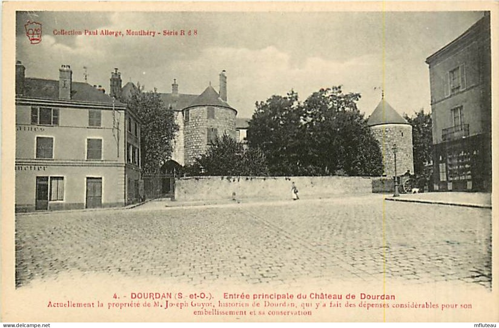91* DOURDAN    Entree Chateau        MA82_0763 - Dourdan