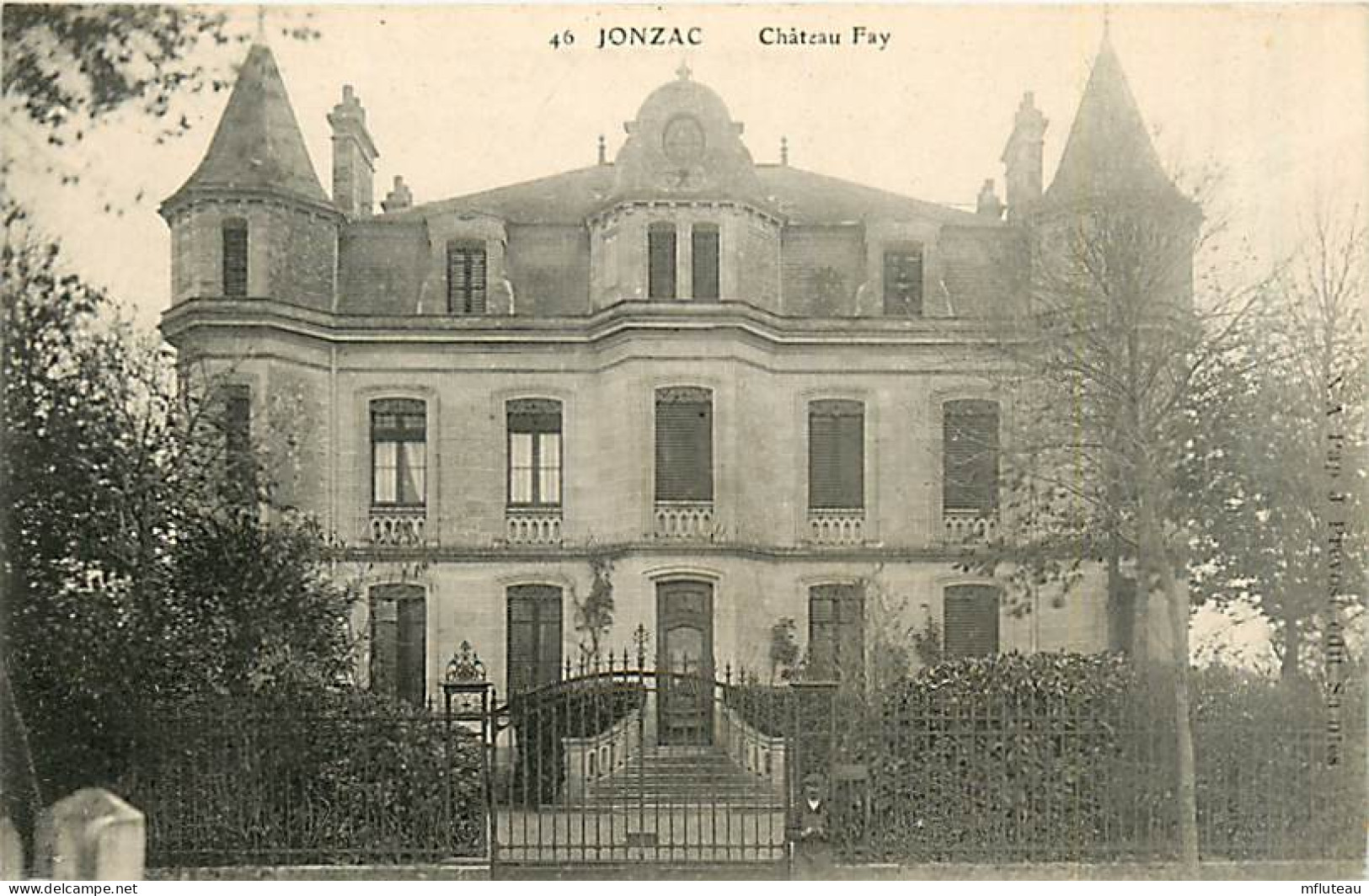 17* JONZAC  Chateau Fay              MA84 ,1141 - Jonzac