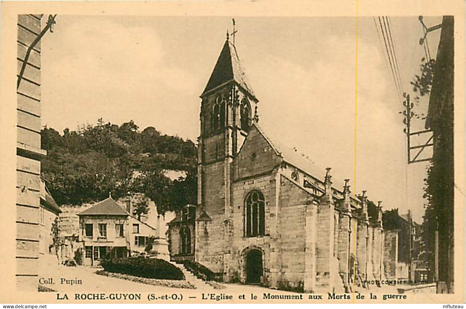 95* LA ROCHE GUYON Eglise  Monument Aux Morts                MA83,0484 - La Roche Guyon