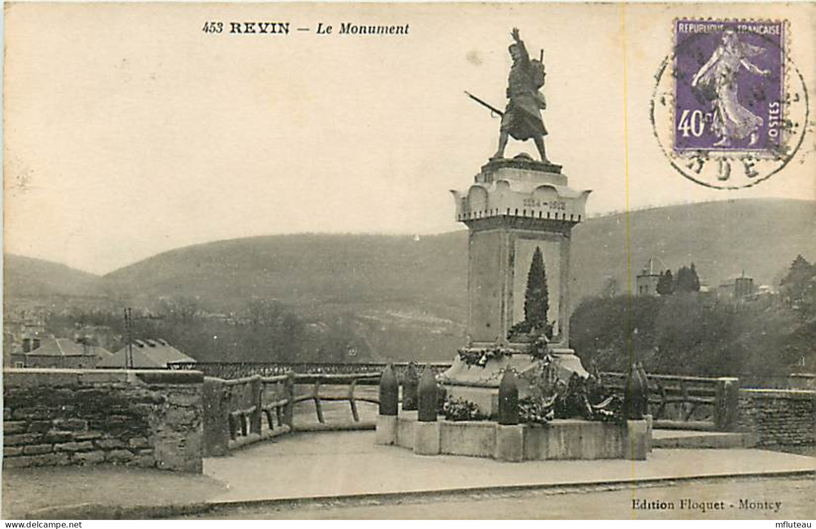 08* REVIN     Monument Aux Morts  , 453           MA84,0538 - Revin