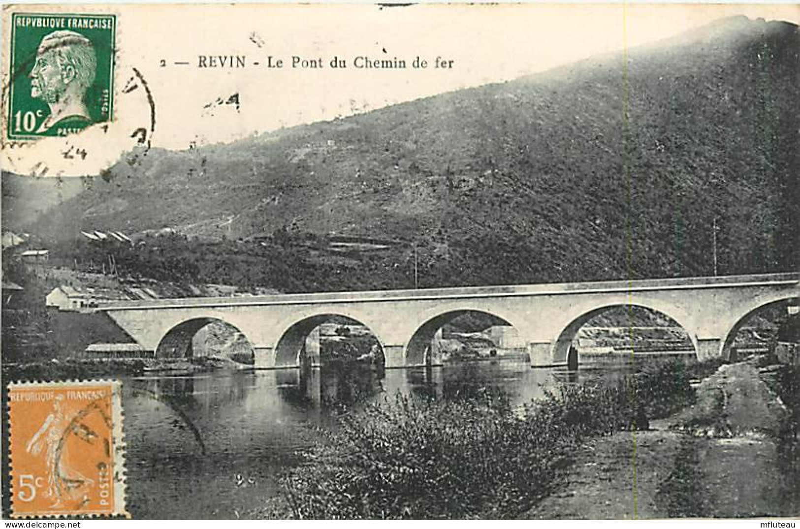 08* REVIN      Pont Chemin De Fer           MA84,0507 - Revin